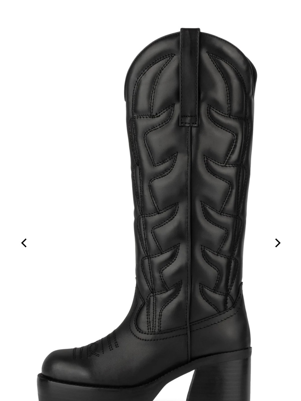NIB Jeffrey Campbell Honky Tonk chunky cowboy boots. - Picture 2 of 12